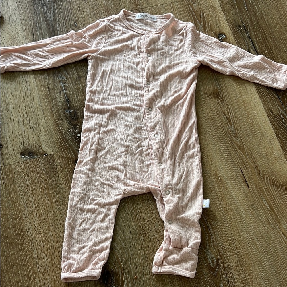 Goosebumps pink pajama romper